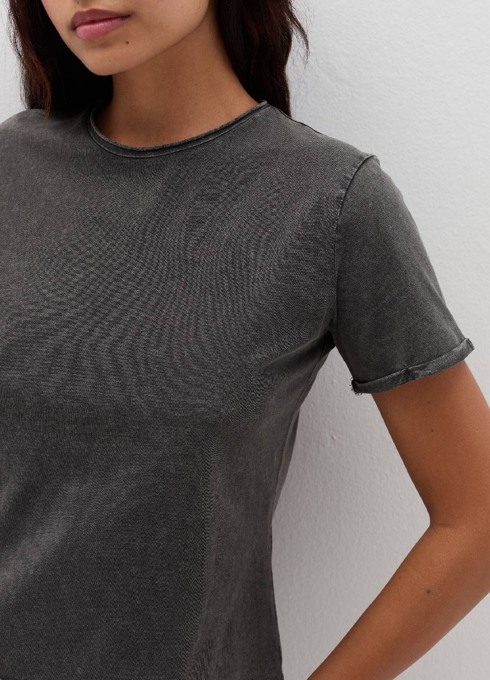B. ANGEL T-shirt in cotone scollo rotondo Vendita