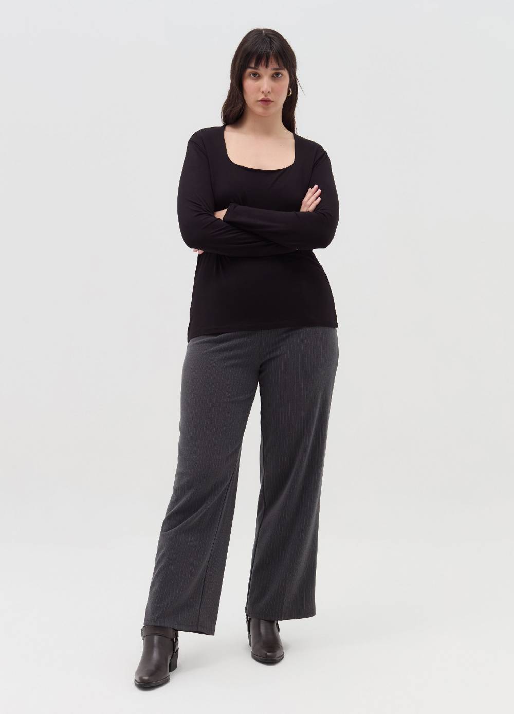 MYA T-shirt a maniche lunghe Curvy Promozione Limitata