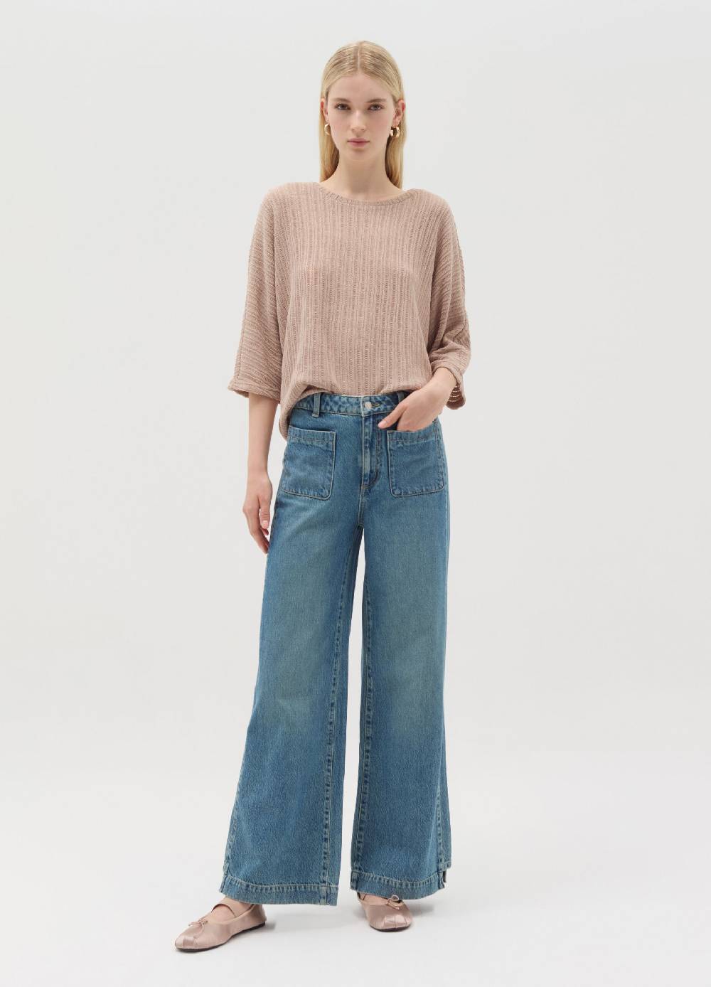 OVS Maglia lavorata con maniche a kimono Shopping Online