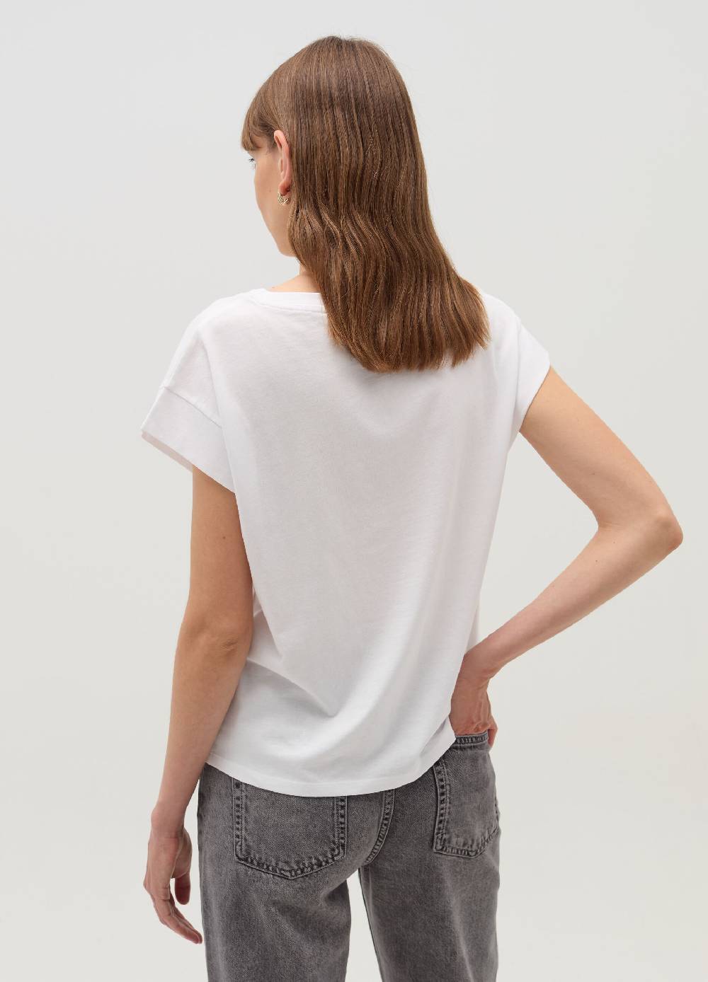 OVS T-shirt in cotone con maniche a kimono In Saldo