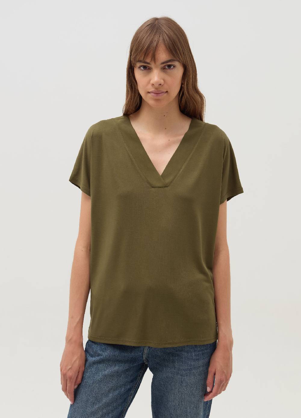 OVS T-shirt con scollo a V maniche a kimono Soddisfazione Garantita