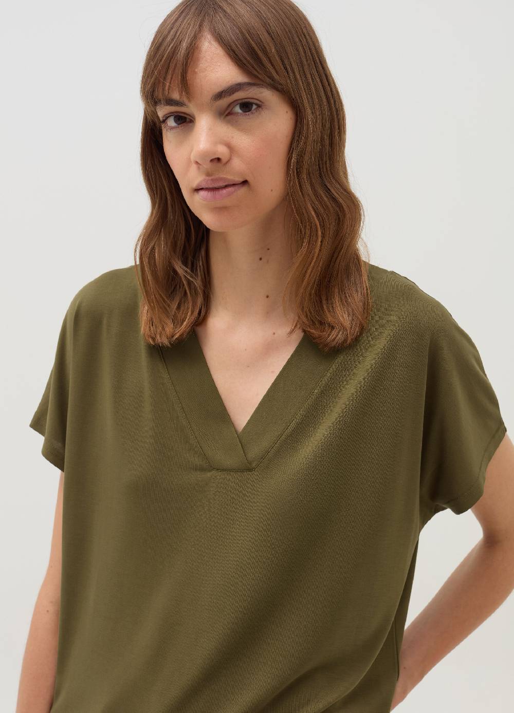 OVS T-shirt con scollo a V maniche a kimono Soddisfazione Garantita