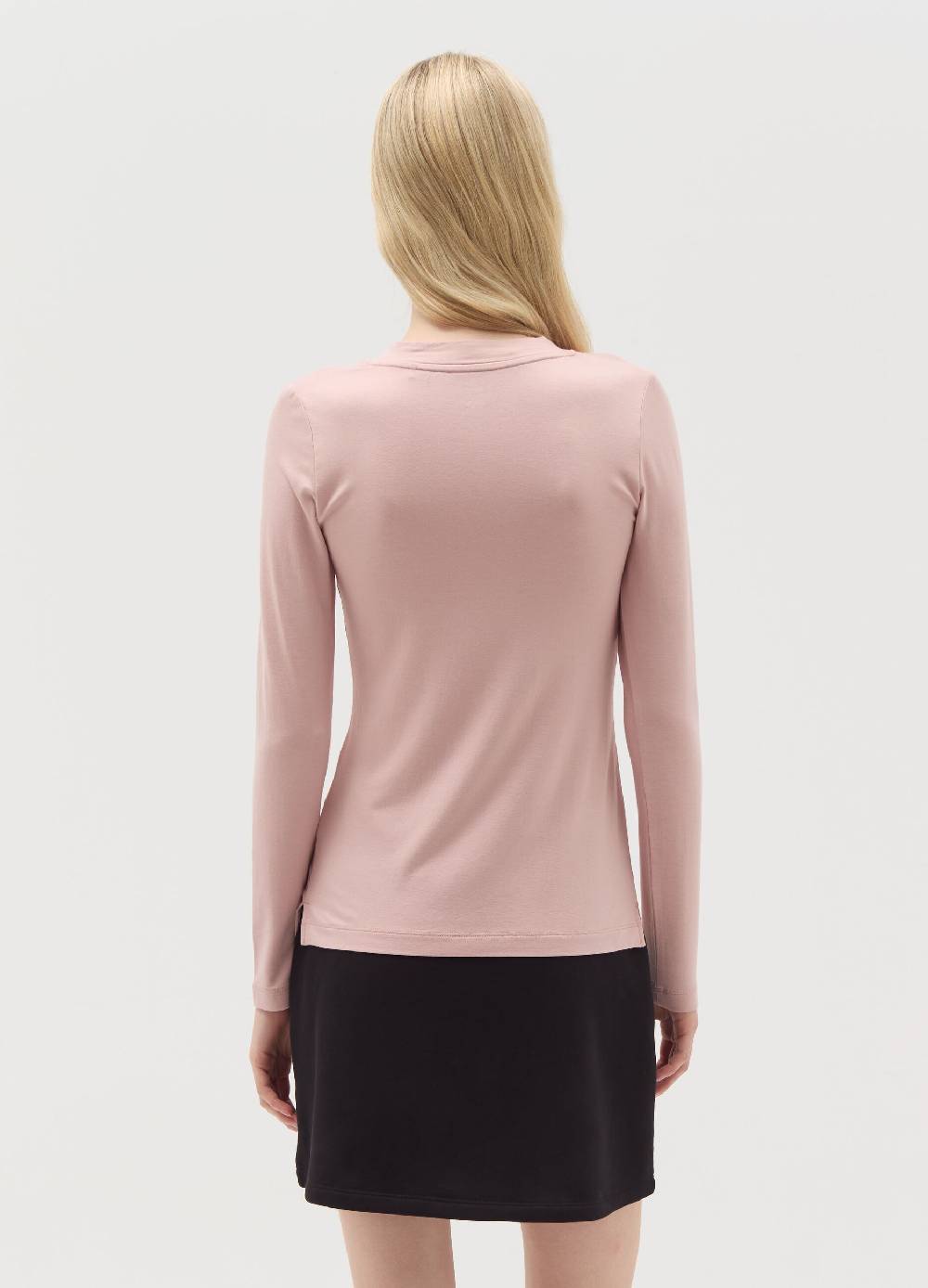 OVS T-shirt in viscosa stretch con scollo a V Affare Del Giorno