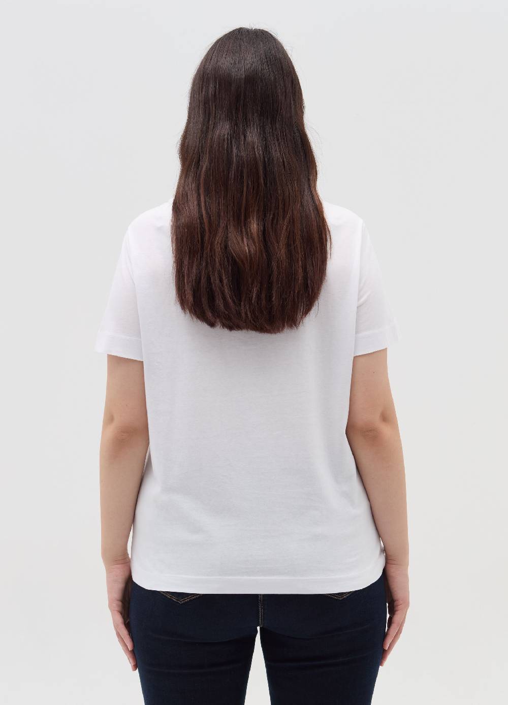 MYA T-shirt con stampa in foil Curvy Liquidazione