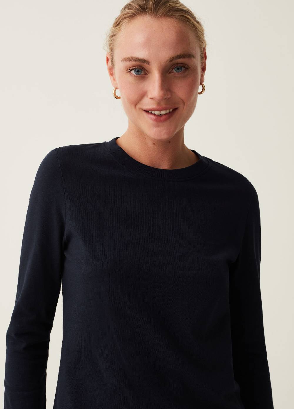 OVS T-shirt a maniche lunghe in cotone Online