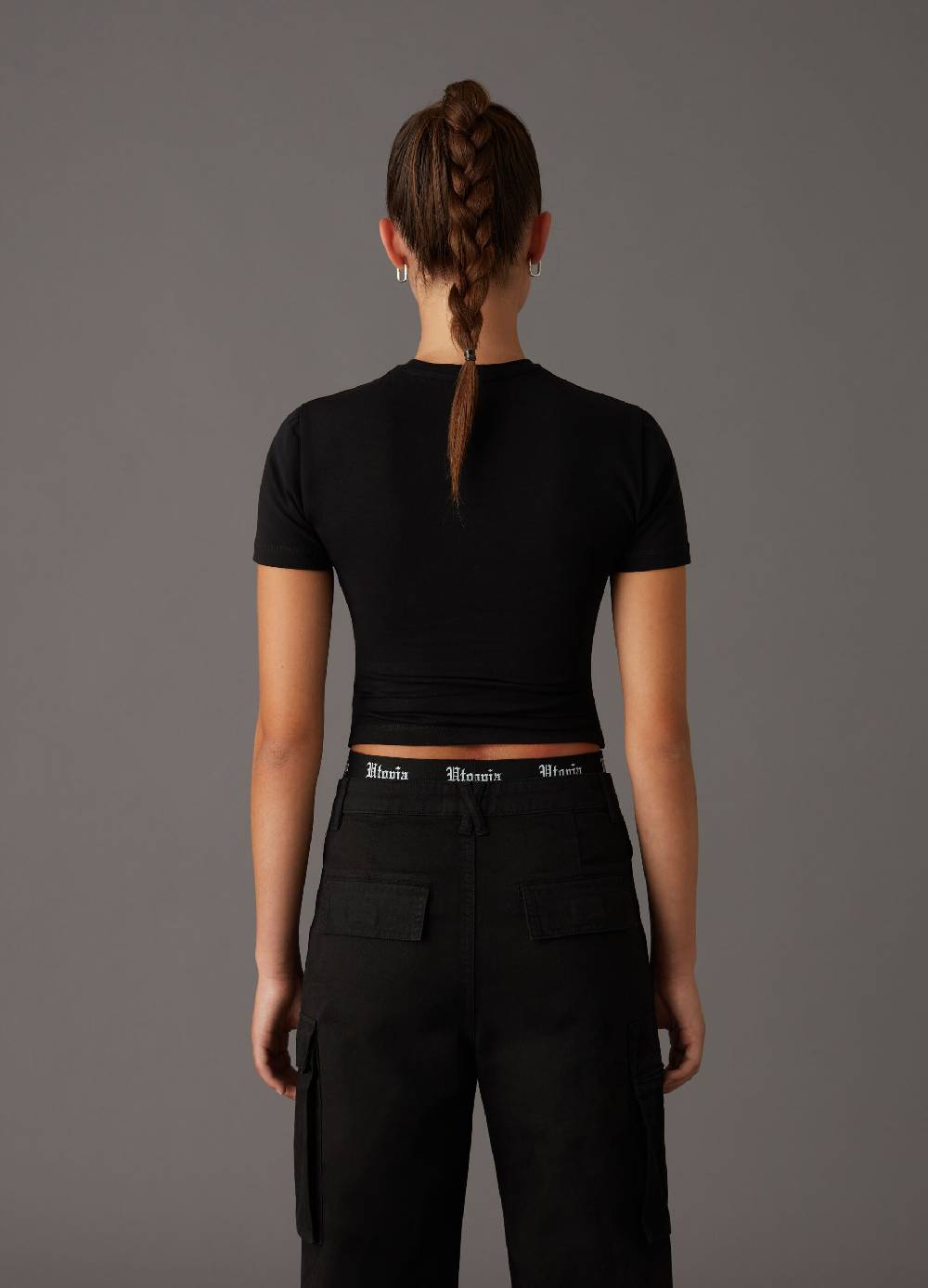 UTOPJA T-shirt second skin Black 2025