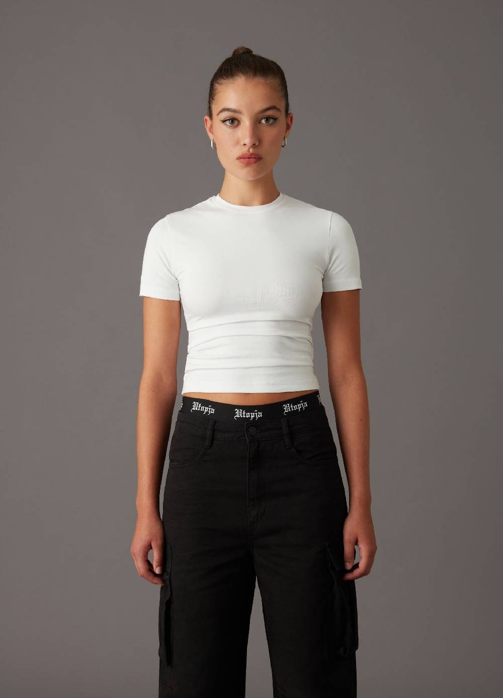 UTOPJA T-shirt second skin White Negozi Online
