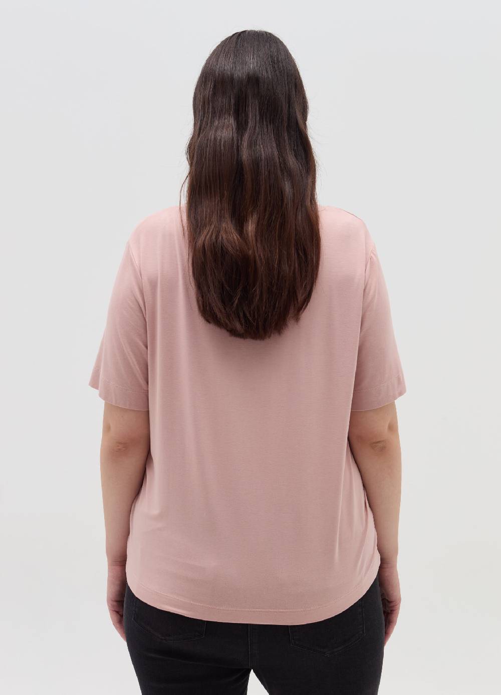 MYA T-shirt con scollo a V Curvy Consegna Veloce