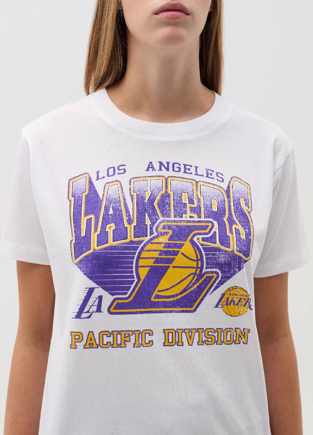 NBA T-shirt con stampa Los Angeles Lakers Vendite Flash