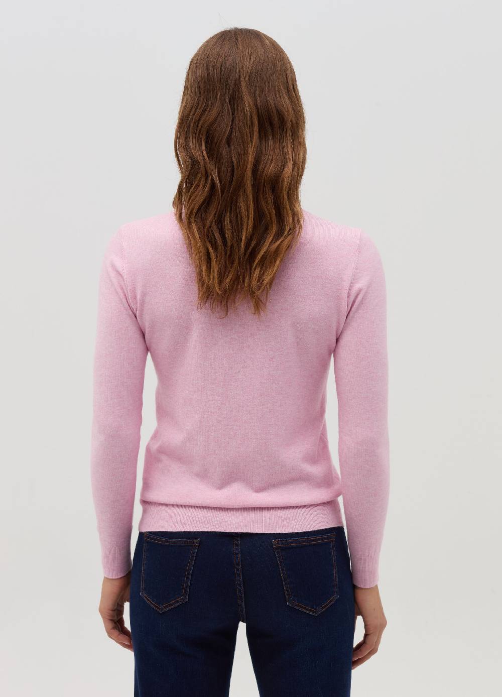 HYBRID Pullover girocollo con piccolo risvolto Nuova
