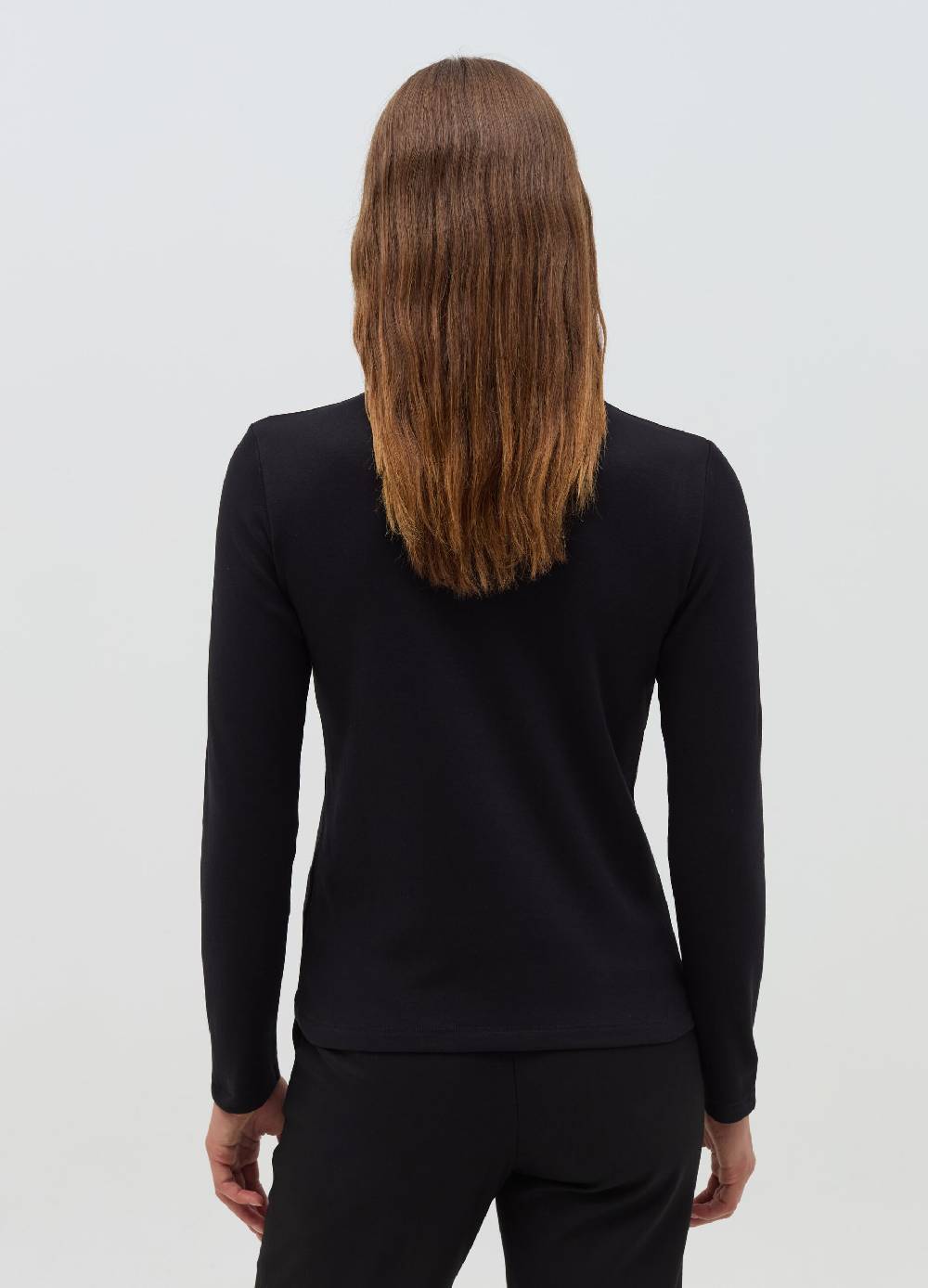 OVS T-shirt a collo alto con maniche lunghe Spedizione Gratuita