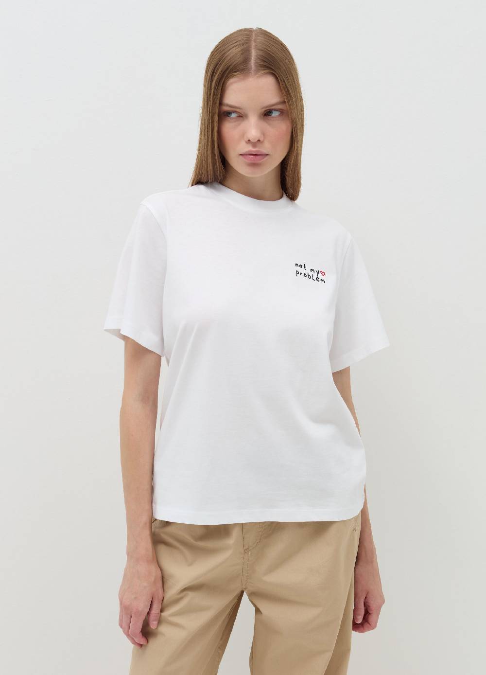 B. ANGEL T-shirt relaxed fit in cotone Soddisfazione Garantita