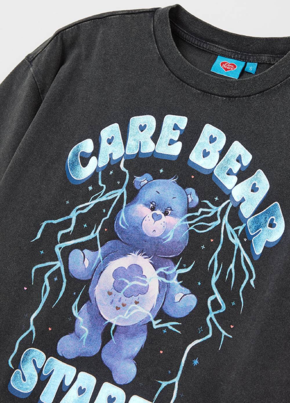OVS T-shirt crop stampa "Care Bear Stare" Sottocosto