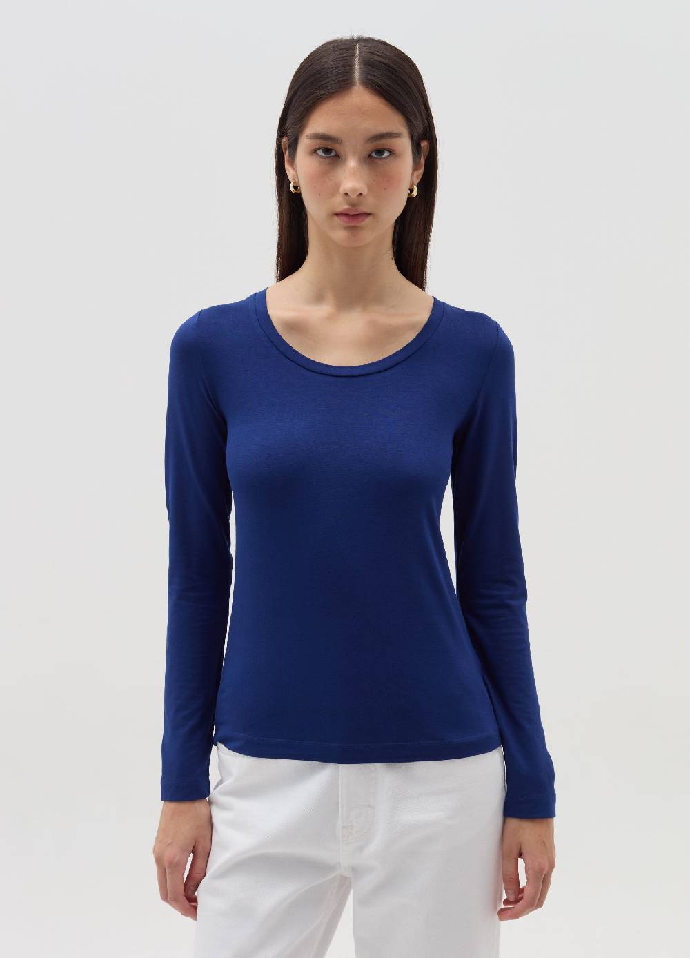 OVS T-shirt a maniche lunghe in viscosa stretch Novità