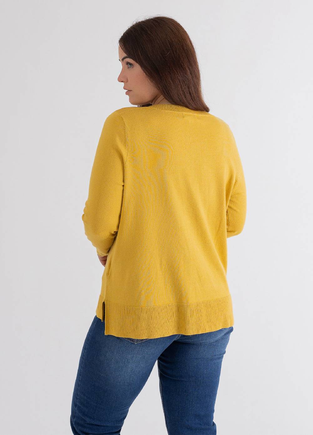 OCTOBER Maglia a maniche lunghe scollo a barca Curvy Online