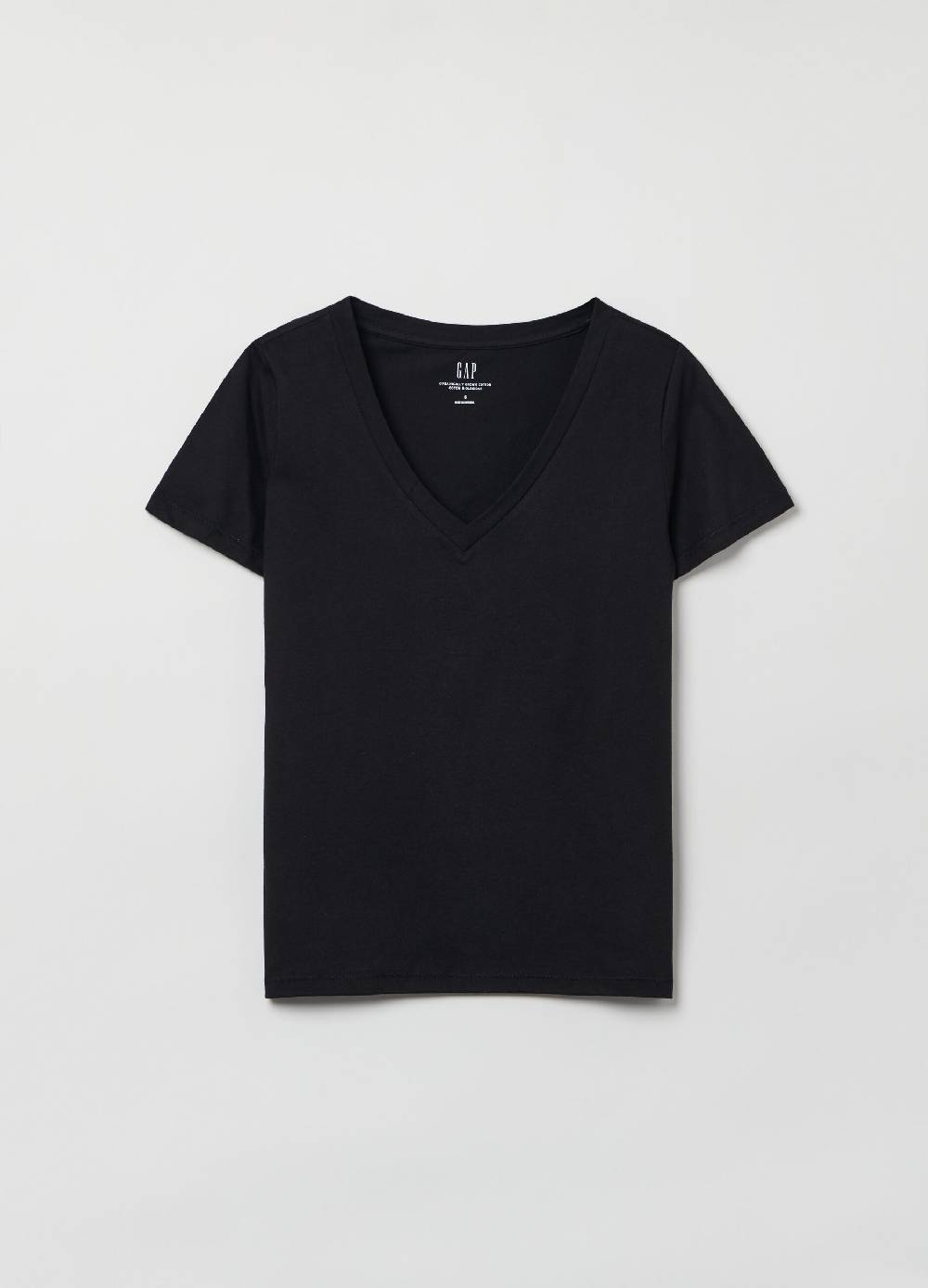 GAP T-shirt in cotone con scollo a V In Vendita