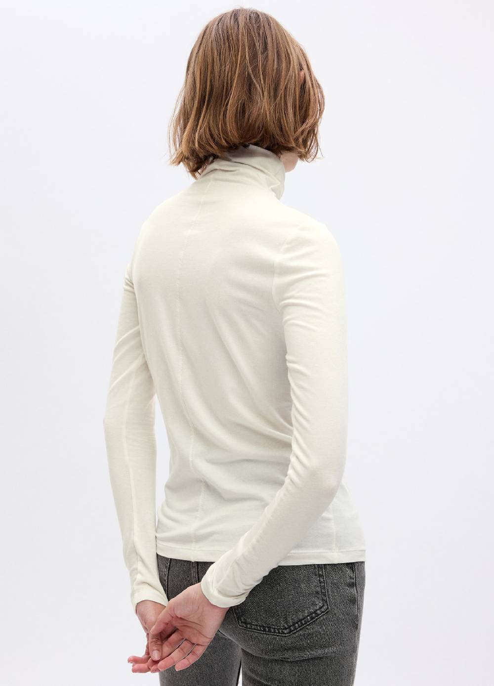 GAP T-shirt a collo alto con maniche lunghe Hotsell