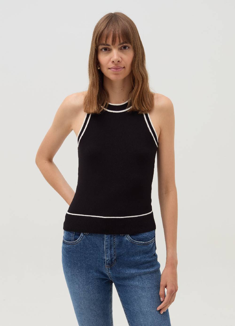 OVS Tank top con bordi a contrasto Negozio