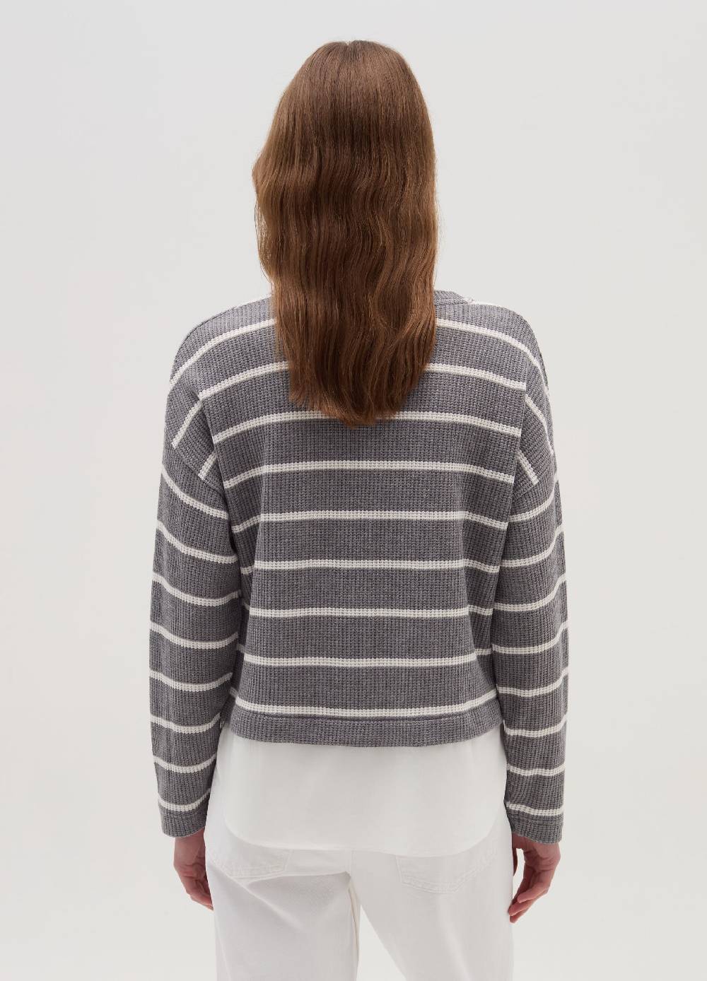 OVS T-shirt maniche lunghe con micro trama waffle Latest fashion