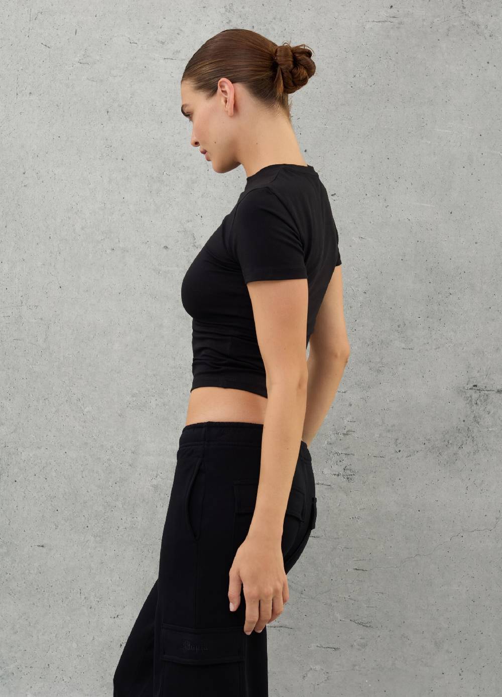 UTOPJA Perfect T-shirt Black Shopping Online