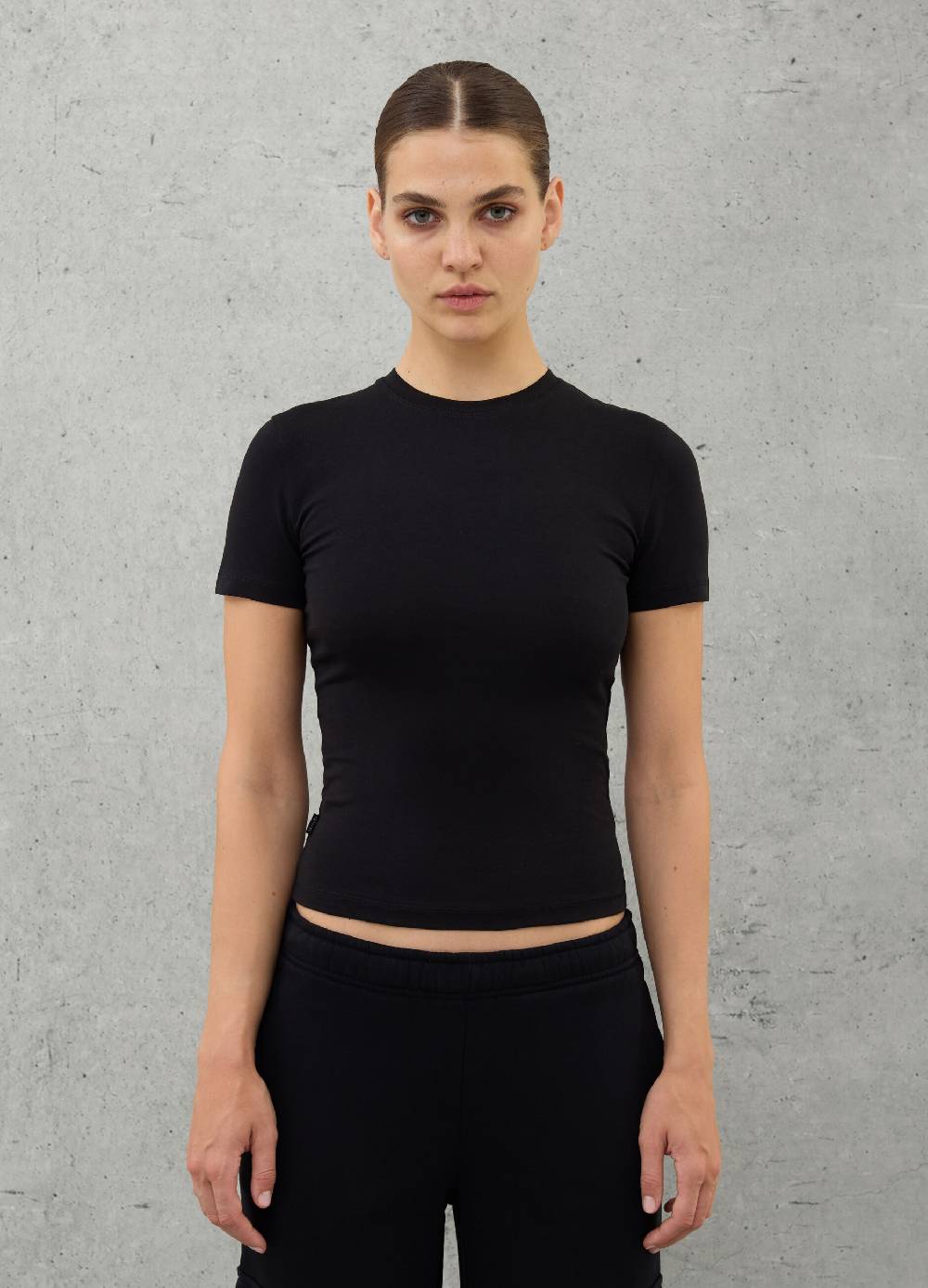 UTOPJA Perfect T-shirt Black Shopping Online