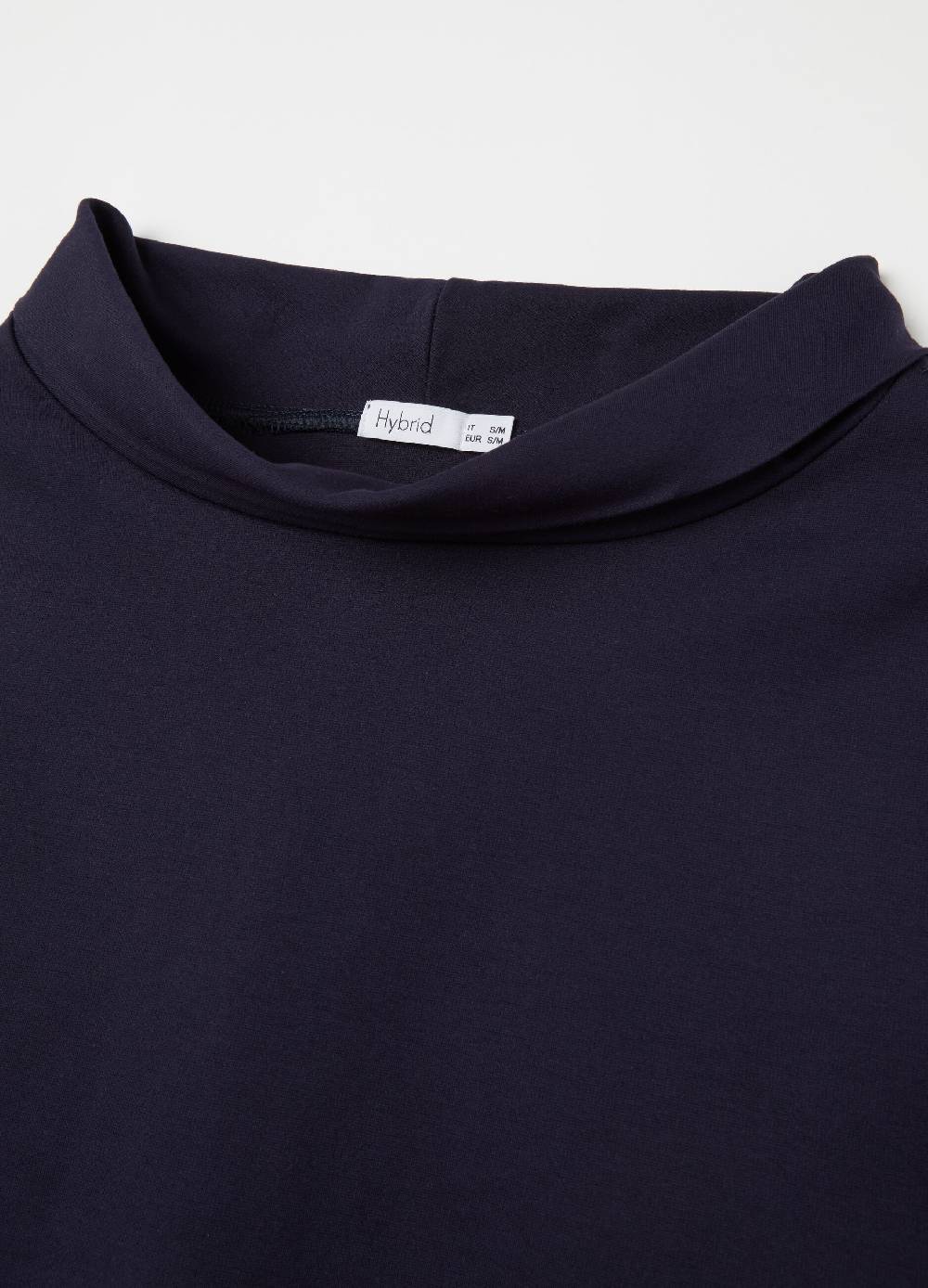 HYBRID Blusa scollo a barca con risvolto Saldi Di Fabbrica