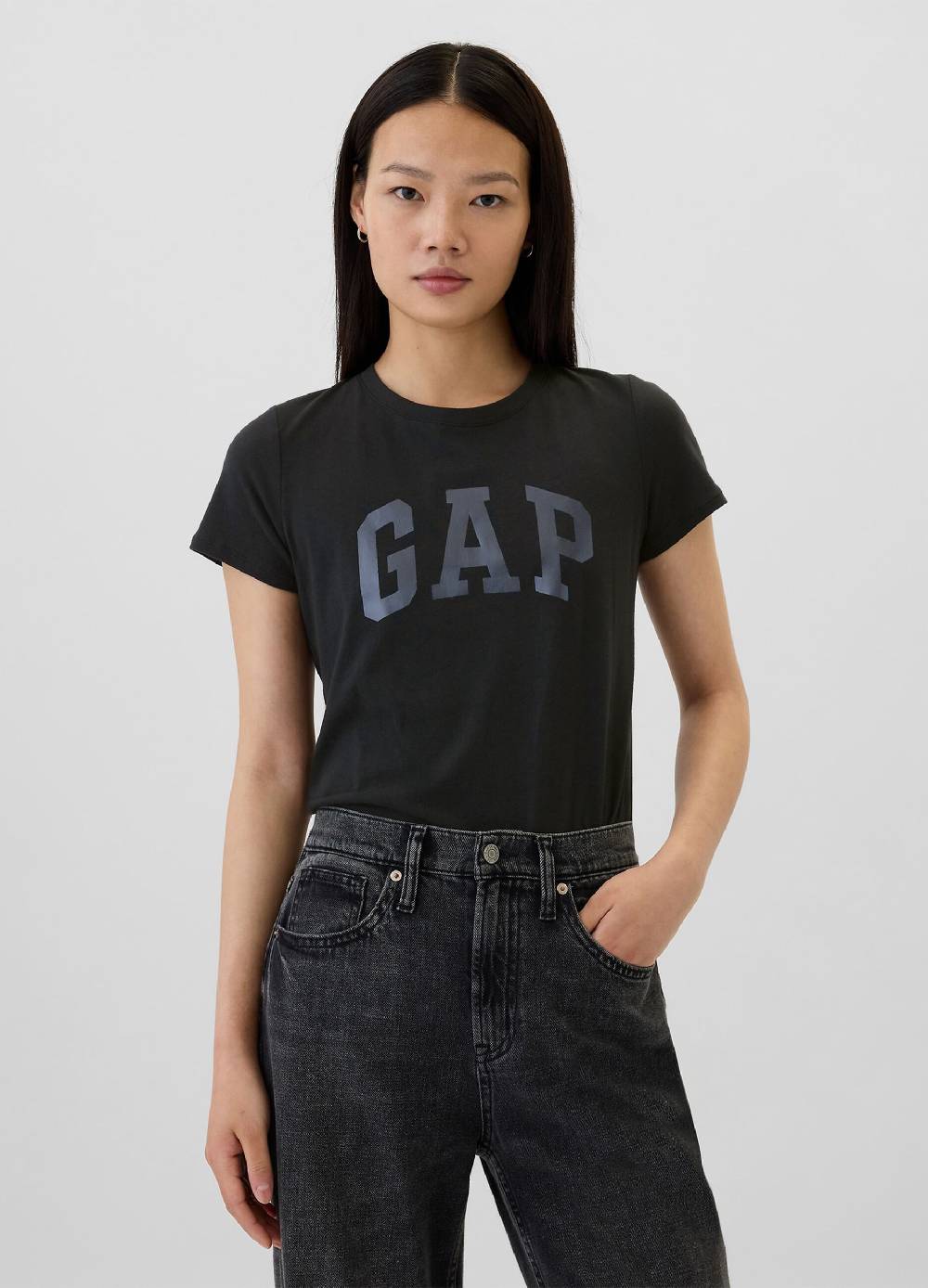 GAP T-shirt con stampa logo in foil In Saldo