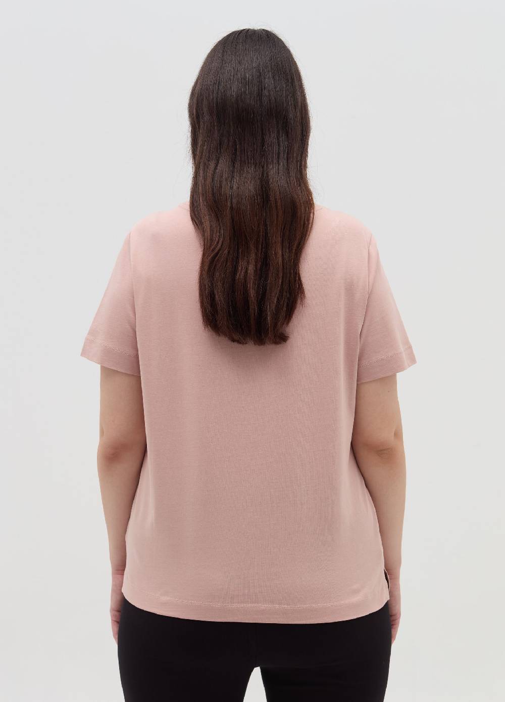 MYA T-shirt in cotone con stampa Curvy 2025