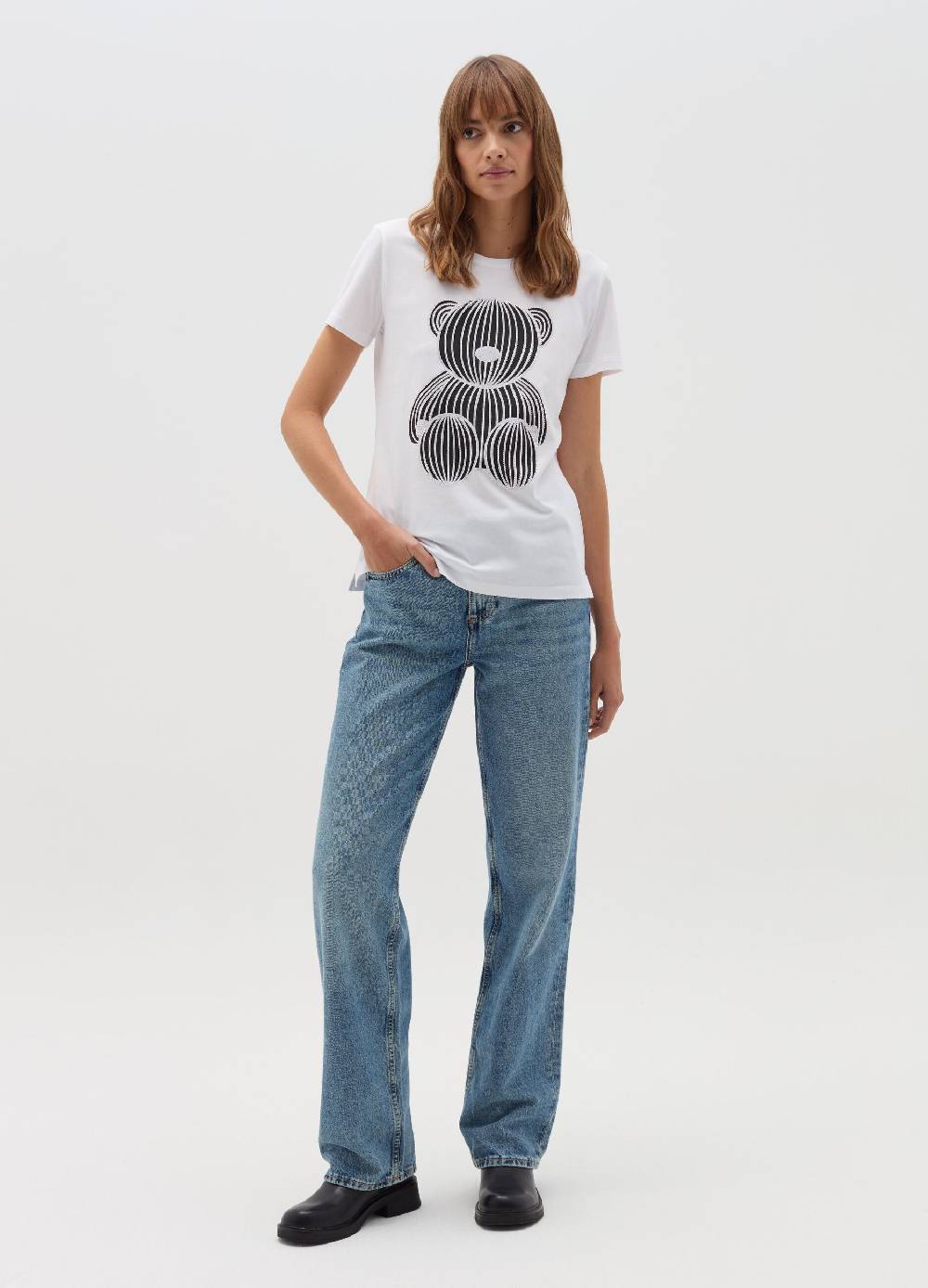 OVS T-shirt stampa orso con strass Promozione Limitata