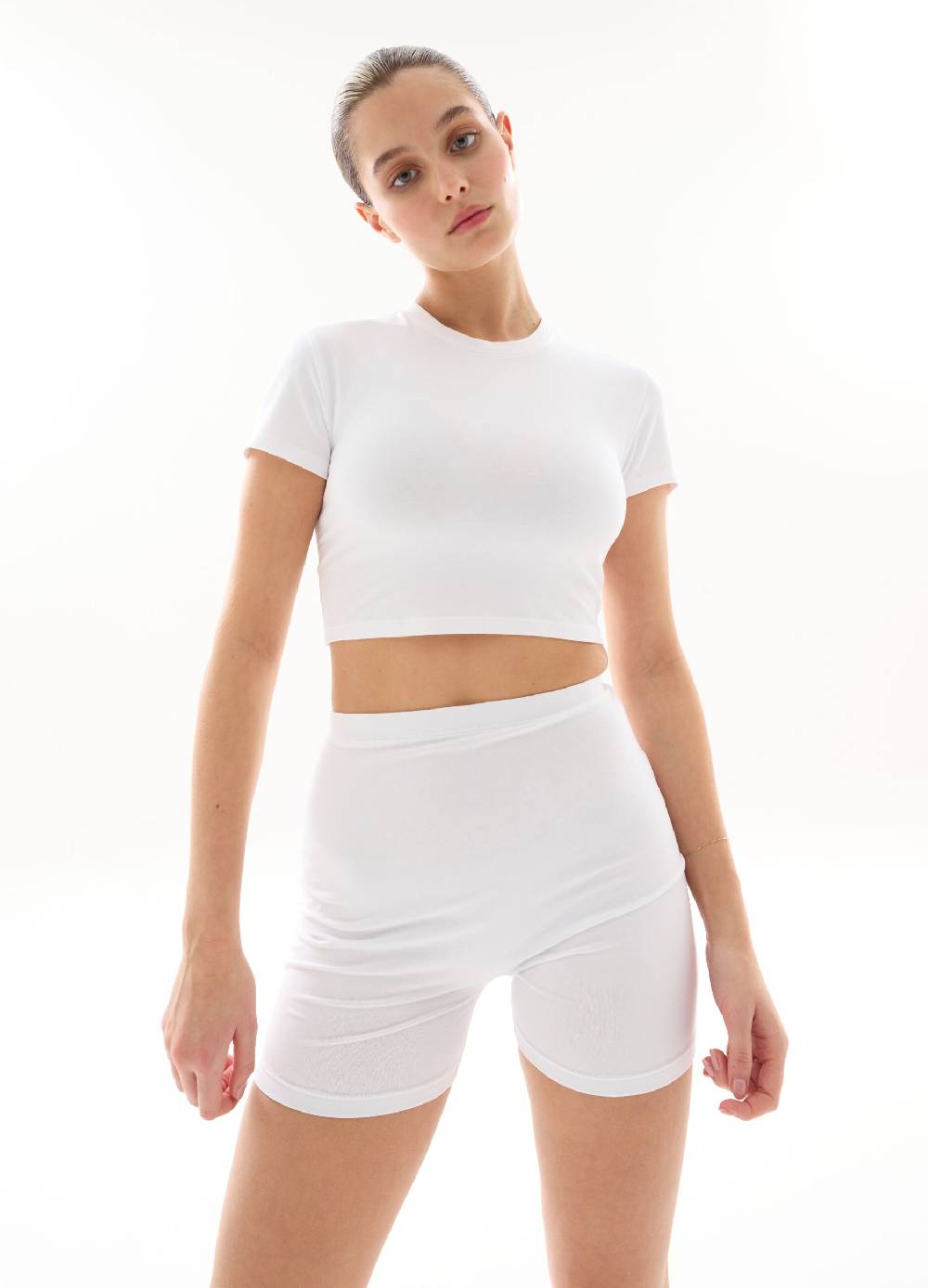 UTOPJA T-shirt Crop White Sconto