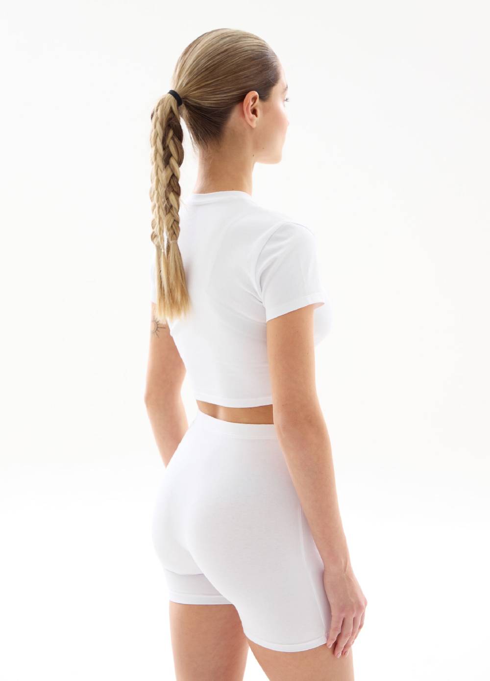 UTOPJA T-shirt Crop White Sconto