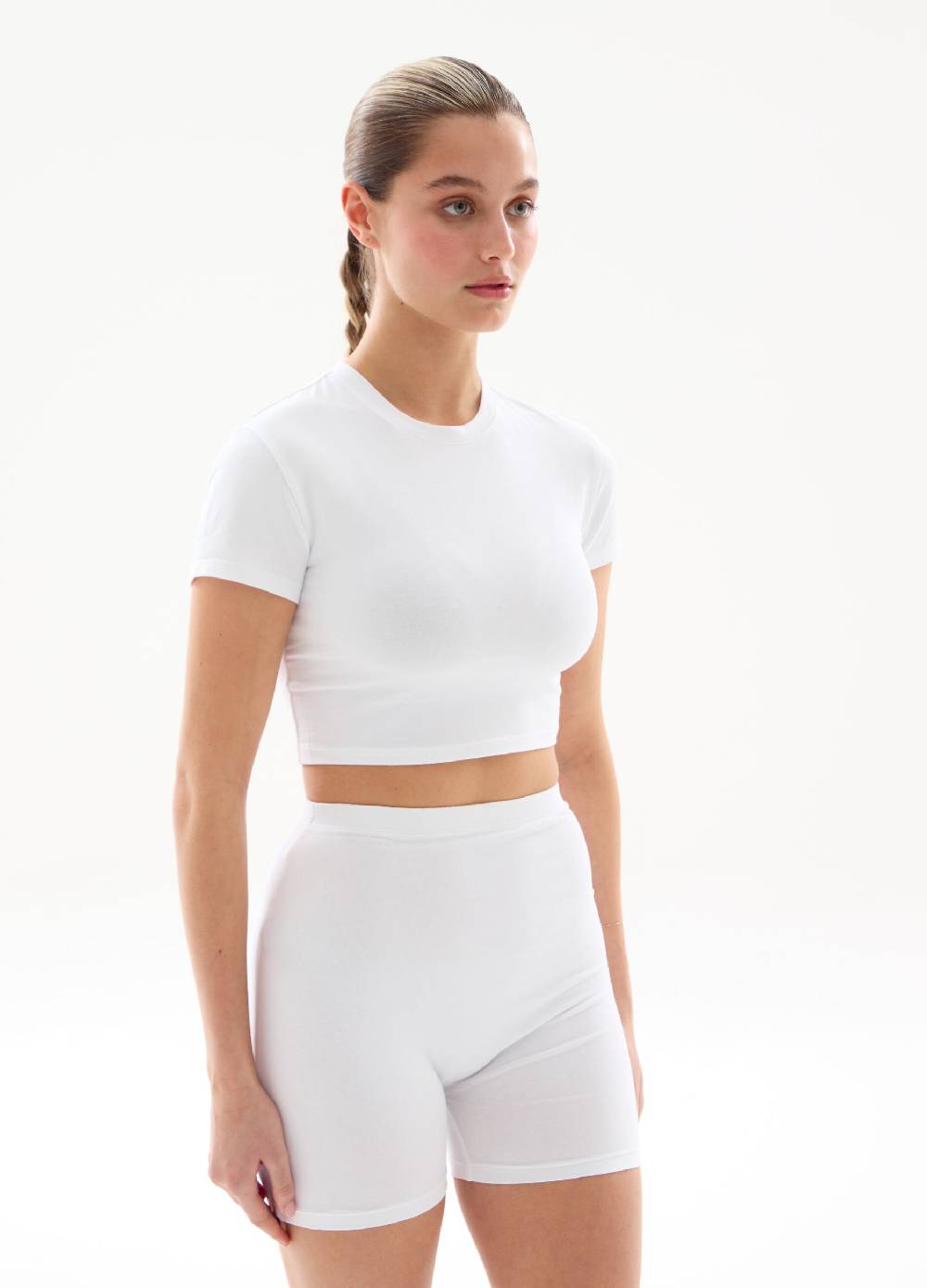 UTOPJA T-shirt Crop White Sconto
