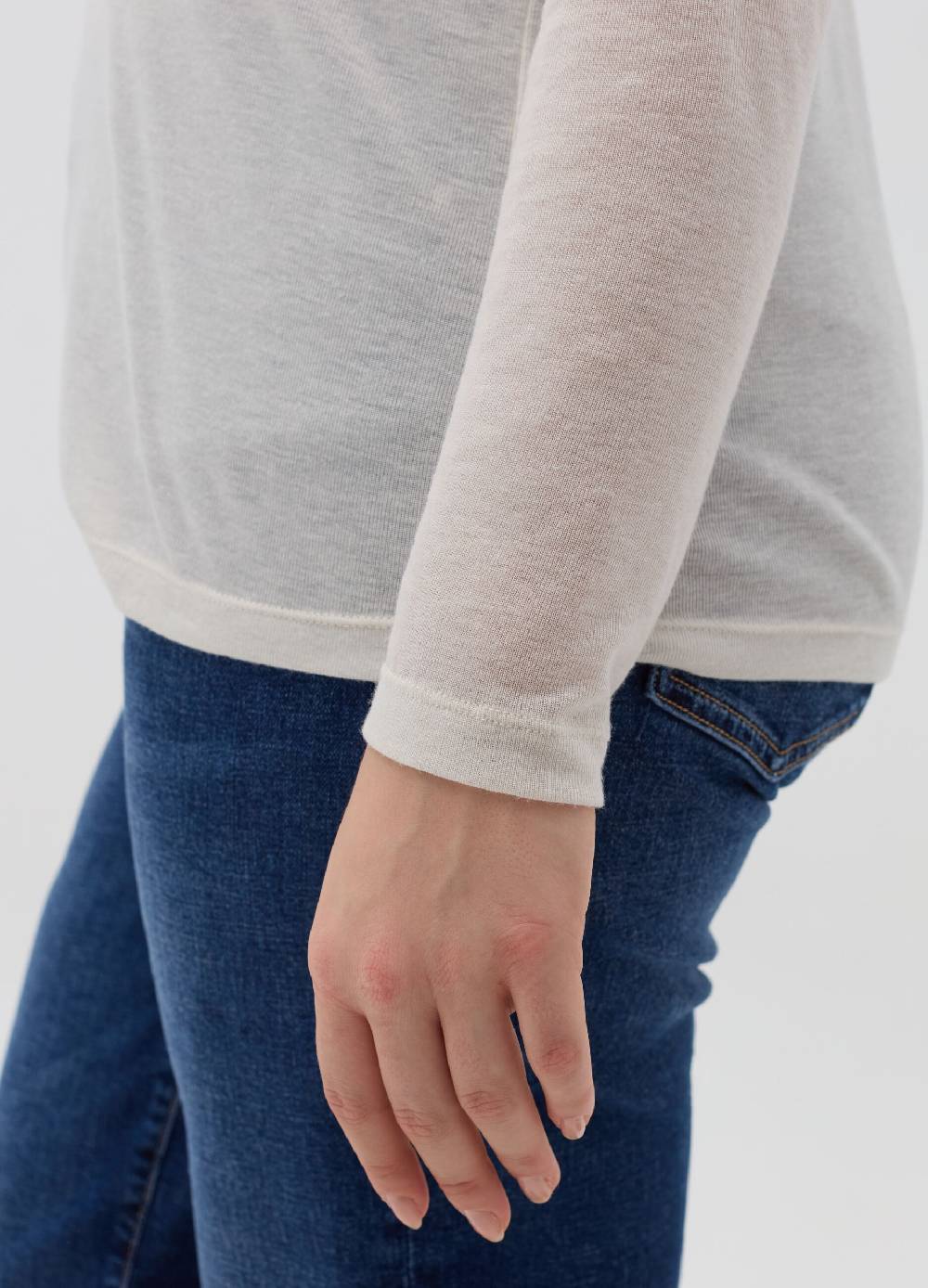 MYA Maglia maniche lunghe a collo alto Curvy Nuova