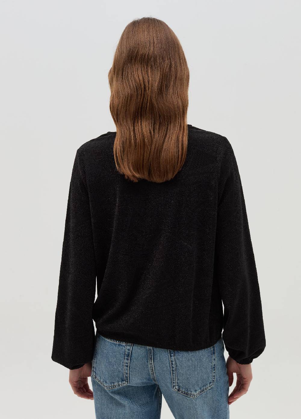 OVS T-shirt in lurex a maniche lunghe Sconto di tempo limitato