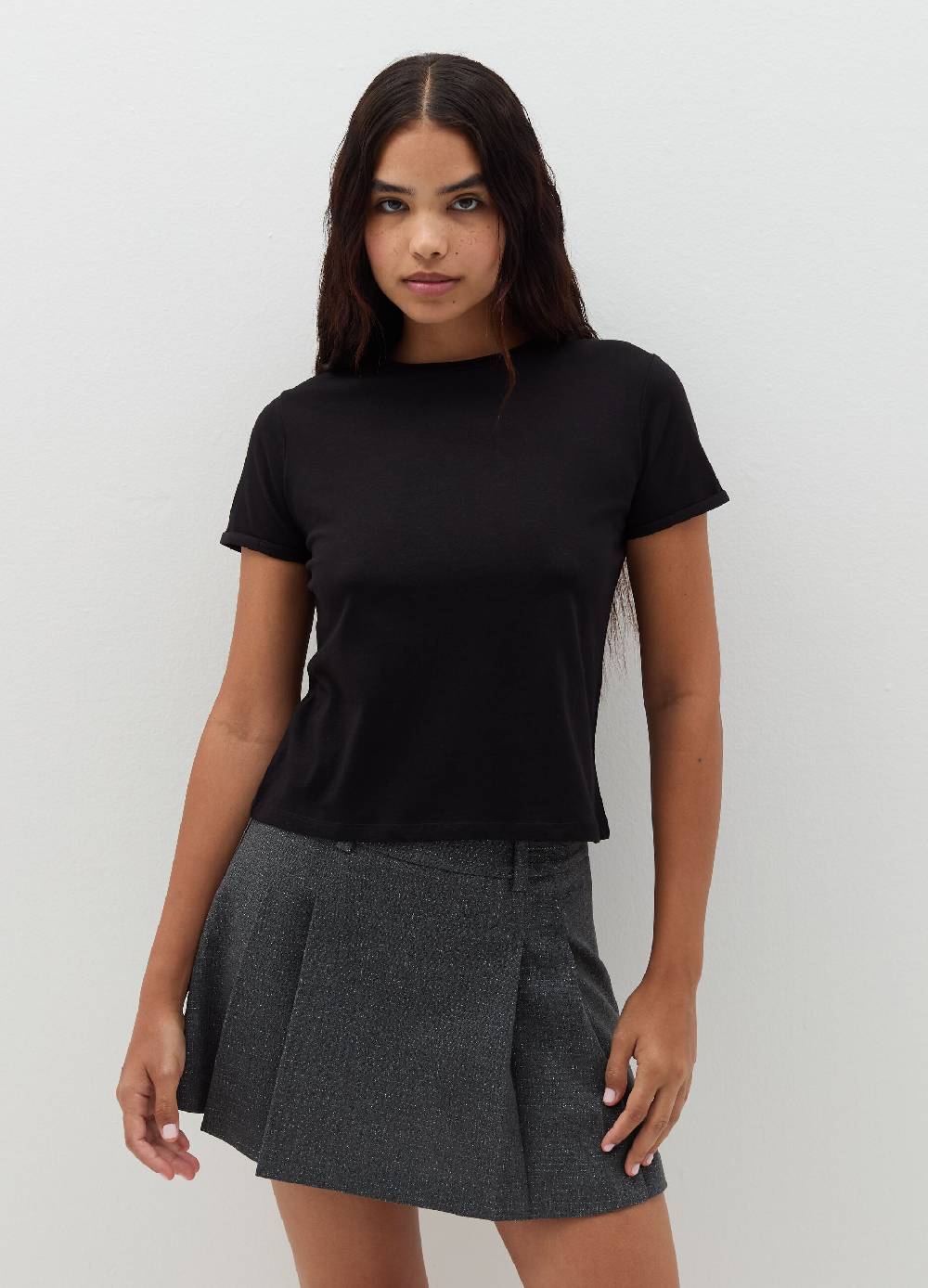 B. ANGEL T-shirt in cotone scollo rotondo Promozione