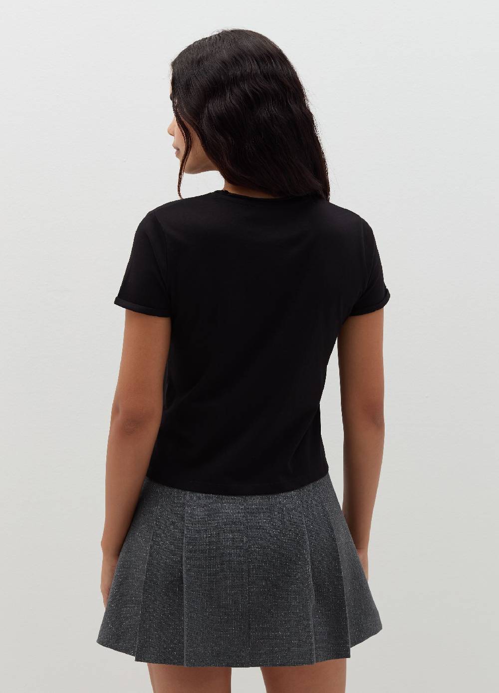 B. ANGEL T-shirt in cotone scollo rotondo Promozione