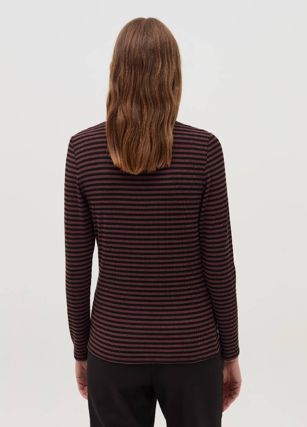 OVS T-shirt a righe mock neck Acquista Ora