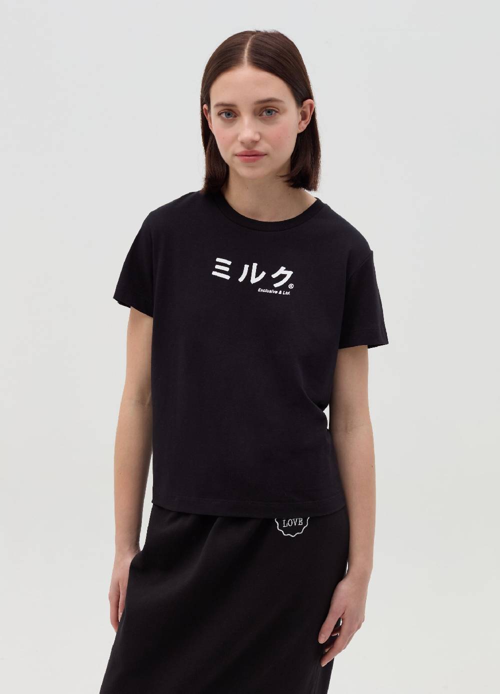 MILK+HERO T-shirt girocollo in cotone Fino Al -60%