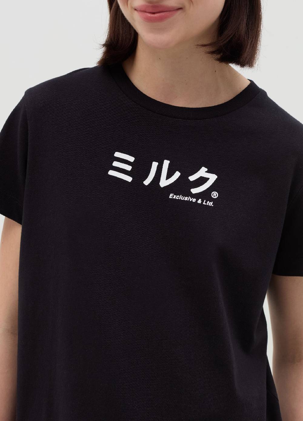 MILK+HERO T-shirt girocollo in cotone Fino Al -60%