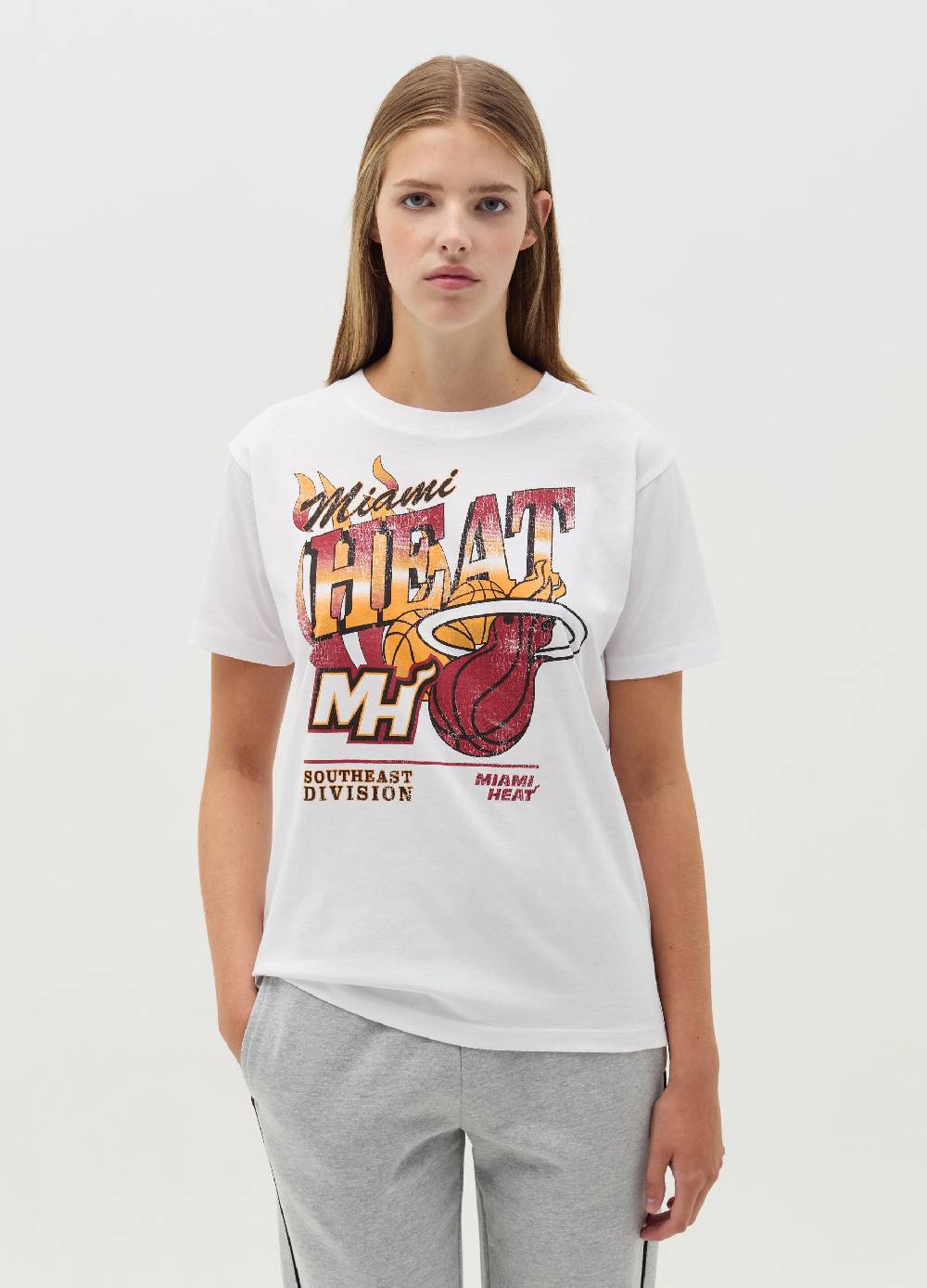 NBA T-shirt con stampa Miami Heat Shopping Online