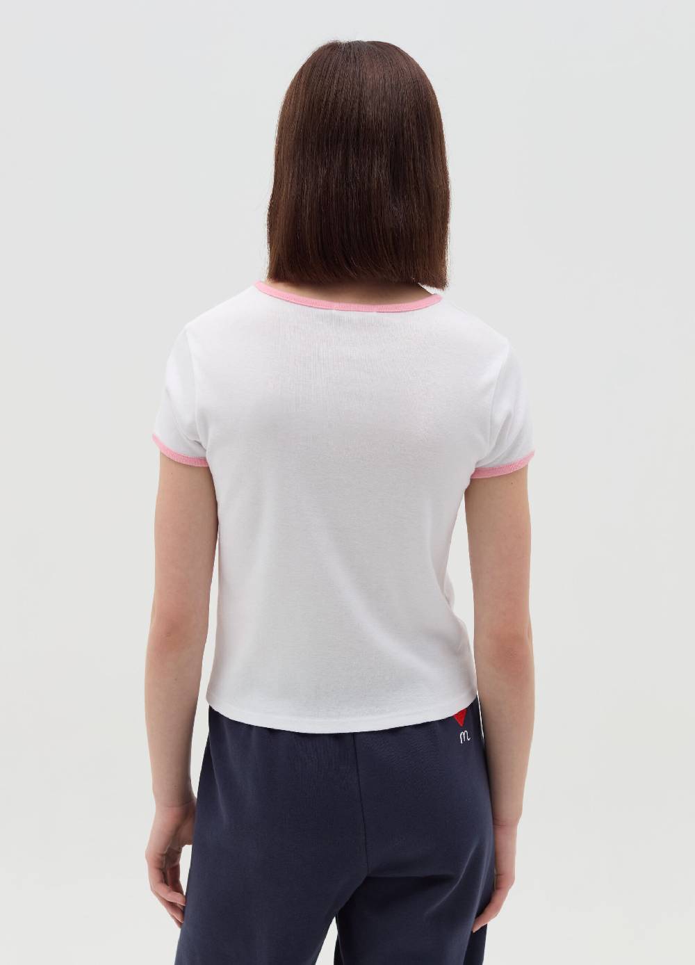 MILK+HERO T-shirt girocollo con stampa Sottocosto
