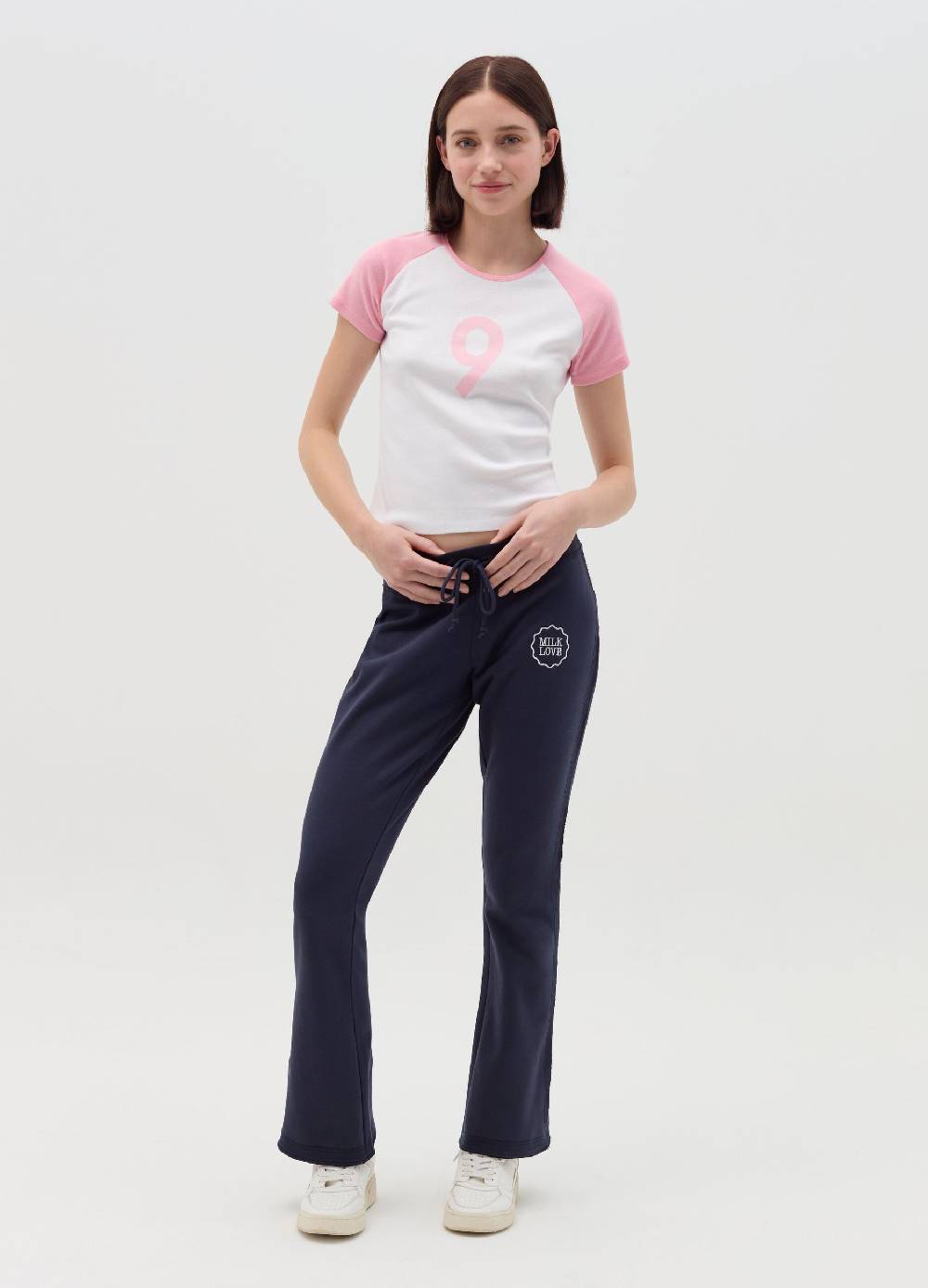 MILK+HERO T-shirt girocollo con stampa Convenienza
