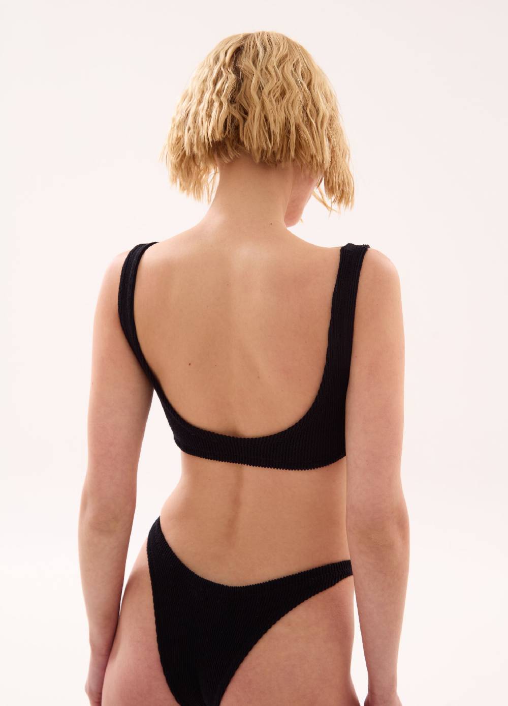 UTOPJA Crinkle Bikini Top Black Hotsell
