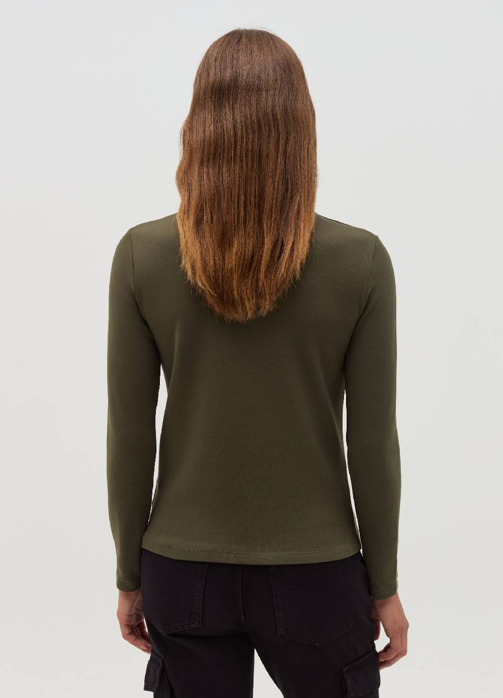 OVS T-shirt a collo alto con maniche lunghe Offerte speciali