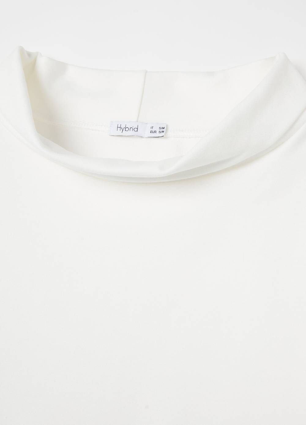 HYBRID Blusa scollo a barca con risvolto Moda