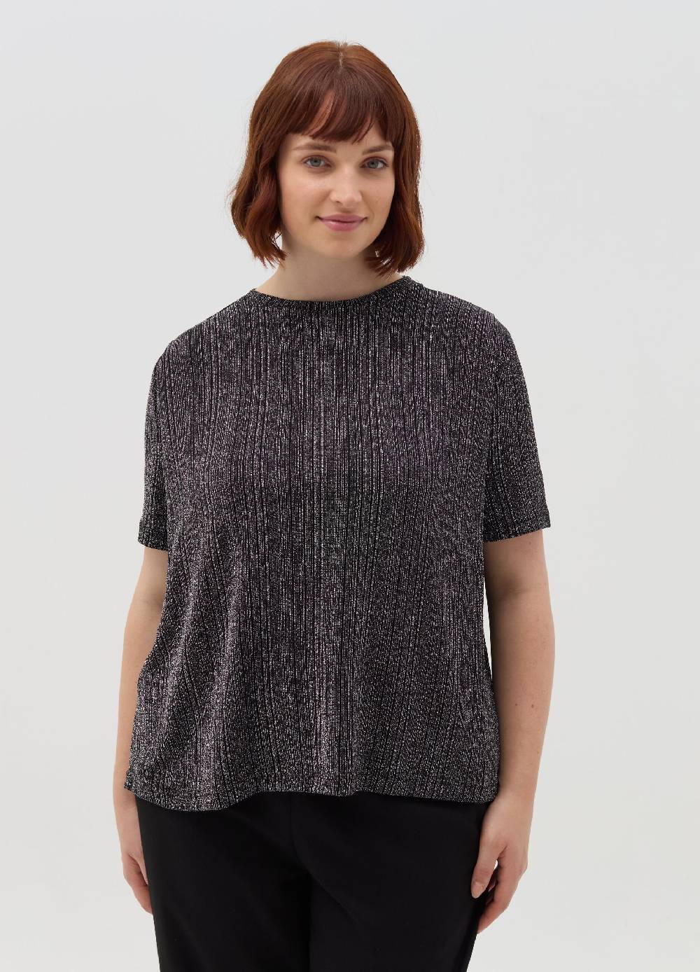 MYA T-shirt in lurex Curvy Outlet