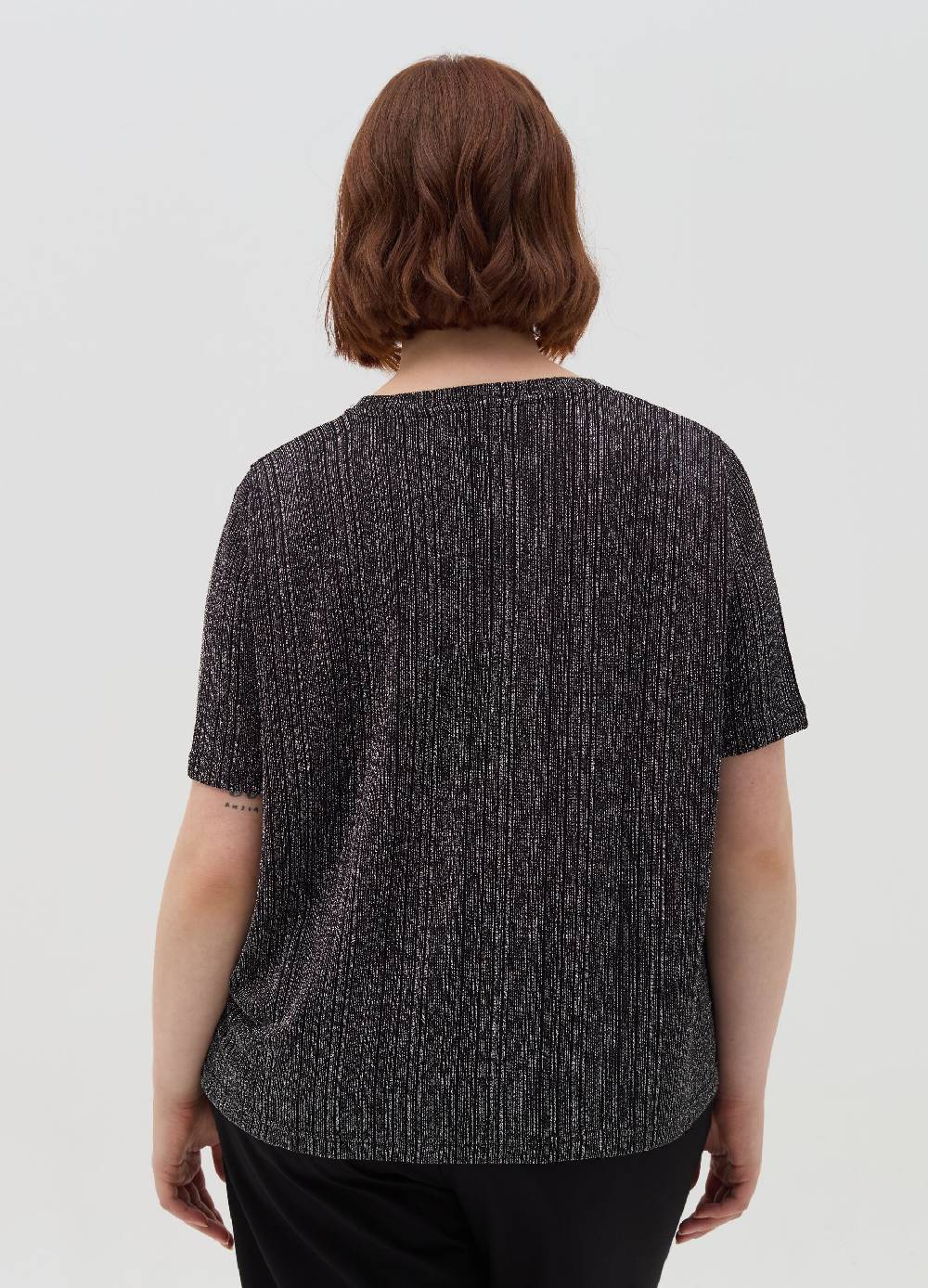 MYA T-shirt in lurex Curvy Outlet