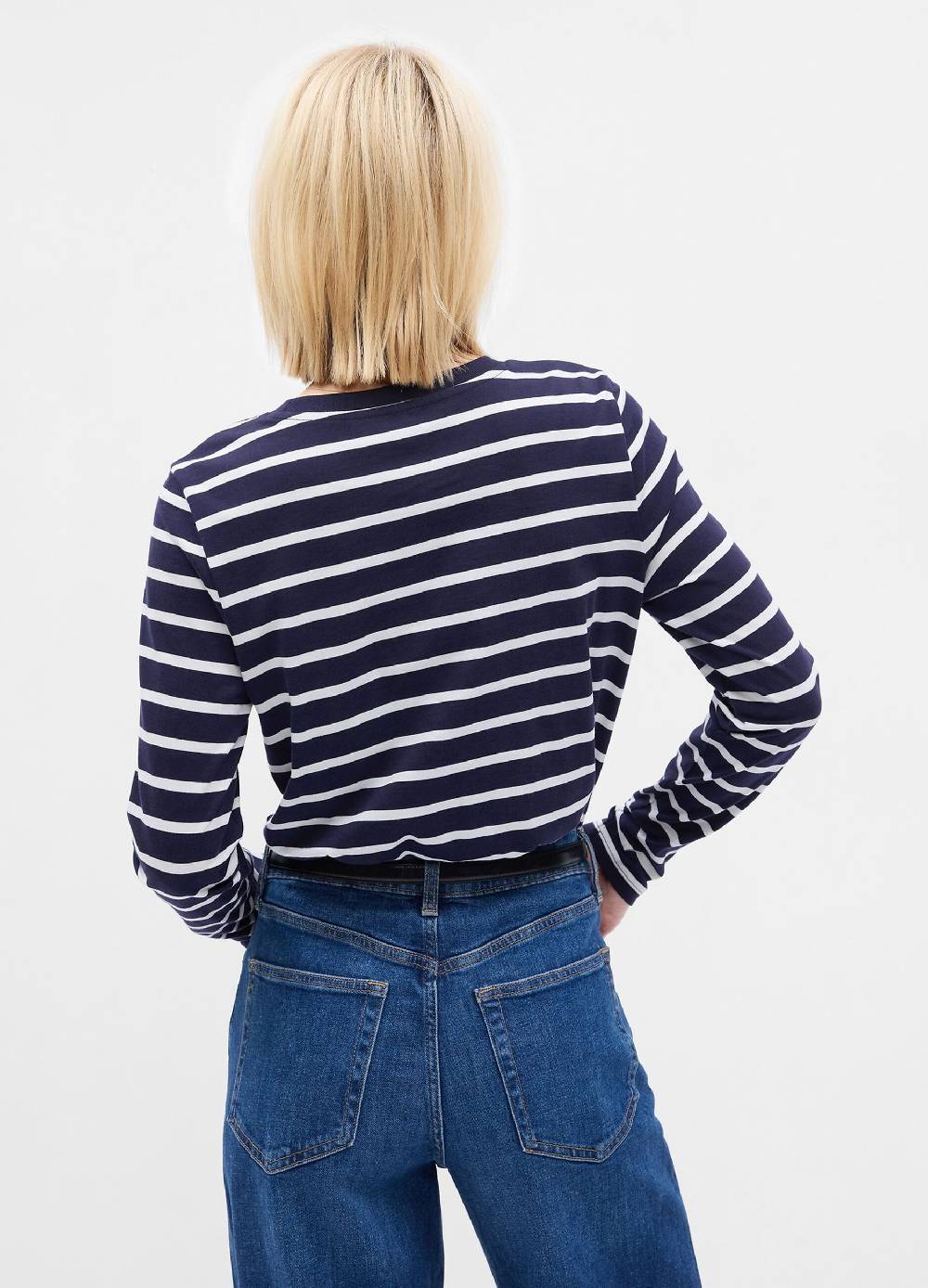 GAP T-shirt a maniche lunghe in cotone bio In Vendita