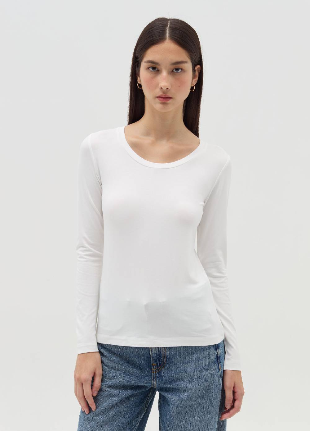 OVS T-shirt a maniche lunghe in viscosa stretch Offerte