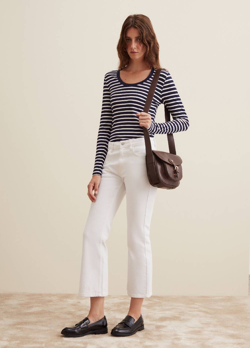 PIOMBO T-shirt a righe con maniche lunghe Soddisfazione Garantita